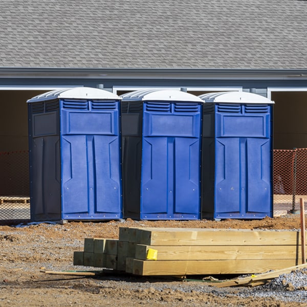 how do you dispose of waste after the porta potties have been emptied in Allenton MI